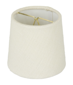 D5958 Ivory Linen Mini Drum Hardback With Hand Rolled Edge D5958